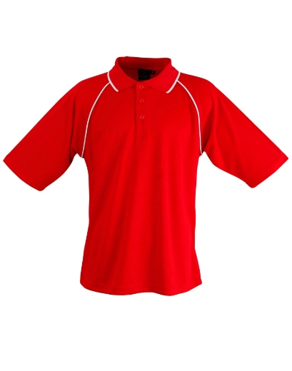 Picture of Winning Spirit, Mens Cooldry Raglan S/S Polo